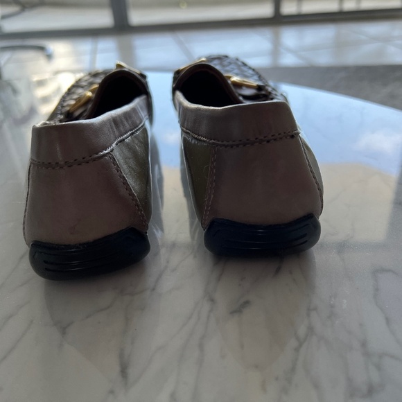 Robert Zur Perlata Driving Loafers, Taupe Patent and True Glove Combo, Size 9 AA - Picture 4 of 9